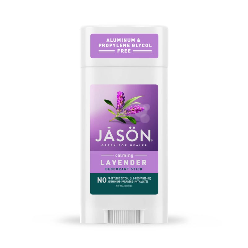 Jason Aluminum Free Deodorant Stick, Calming Lavender, 2.5 Oz - Image 1