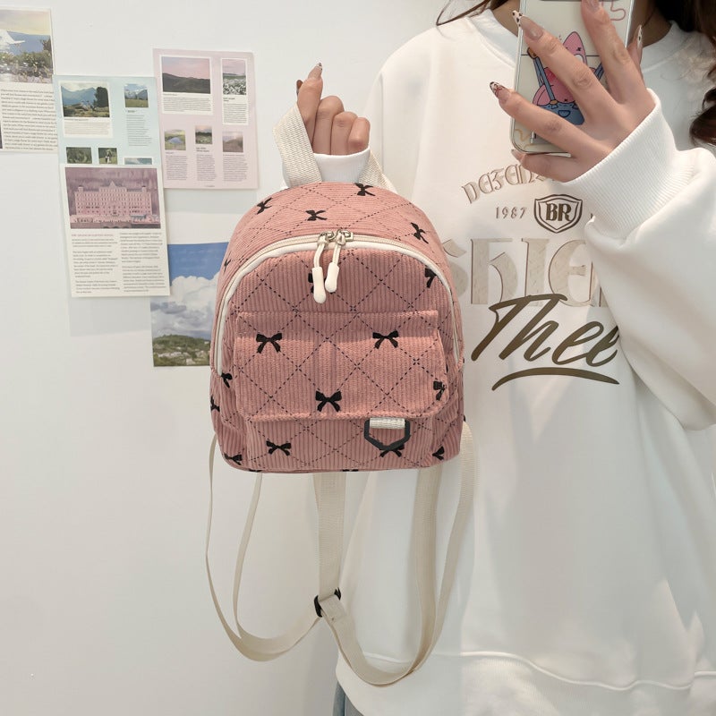 Japanese Ins Cute Commuter Student Simple Lightweight Fashion All-Match Backpack Large Capacity Travel Mini Backpack - Image 2