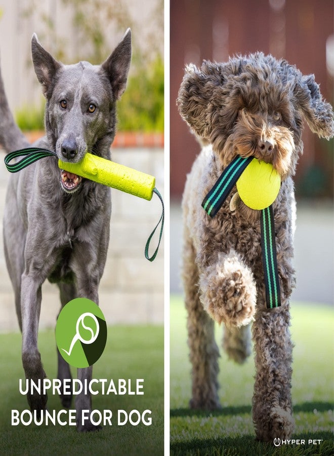 Hyper Pet Grab Tabs EVA Fetch Stick and Fetch Ball with Nylon Tabs Fetching Dog Toys That Floats in Water Combo Pack - Image 5