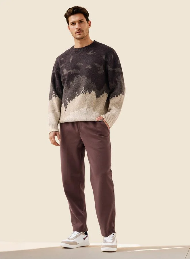 سبلاش فيڤ بنطلون رياضي بقصة عادية وجيوب