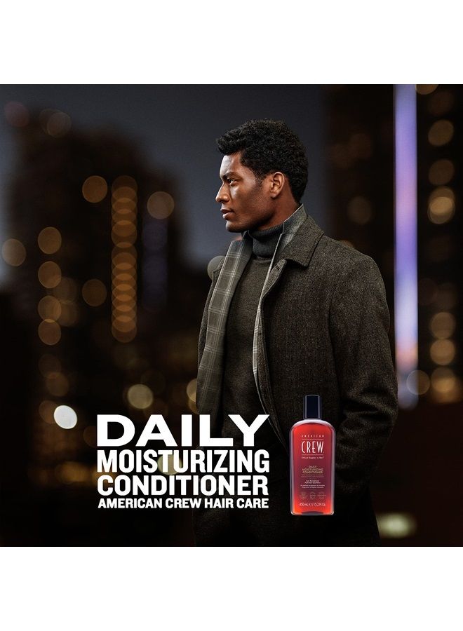 AMERICAN CREW Conditioner for Men by American Crew, Daily Moisturizer, Naturally Derived, Vegan Formula, Citrus Mint Fragrance, 15.2 Fl Oz - Image 2