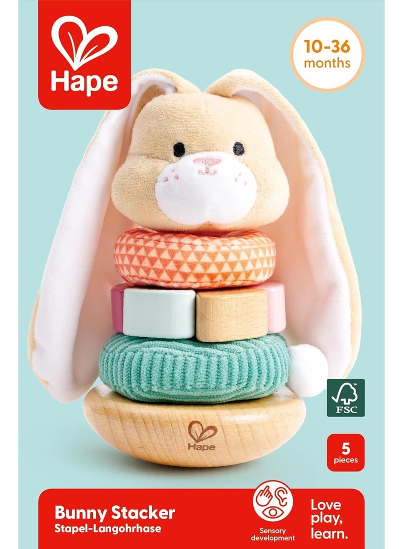 Hape Bunny Stacker E0107 - Image 1