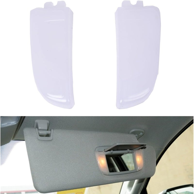 Prefer Warehouse مجموعة من 2 غطاء ضوء واقي شمس أمامي لتويوتا - Image 1