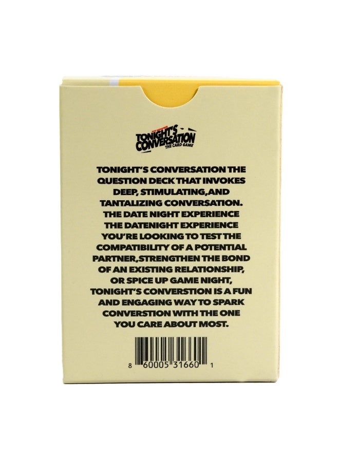 NIBEMINENT Tonight's conversation - the date night version - for two players. Two-player game. Two-player conversation cards. Two-player gathering. - Image 3