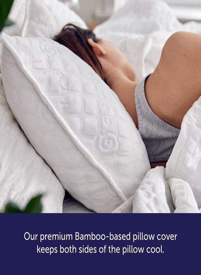 Gravity Blanket Memory Foam Pillow, Made from Cotton Hybrid, Queen-Sized 30” x 20”, Customizable Pillow for Better Rest and Sleep - Image 4