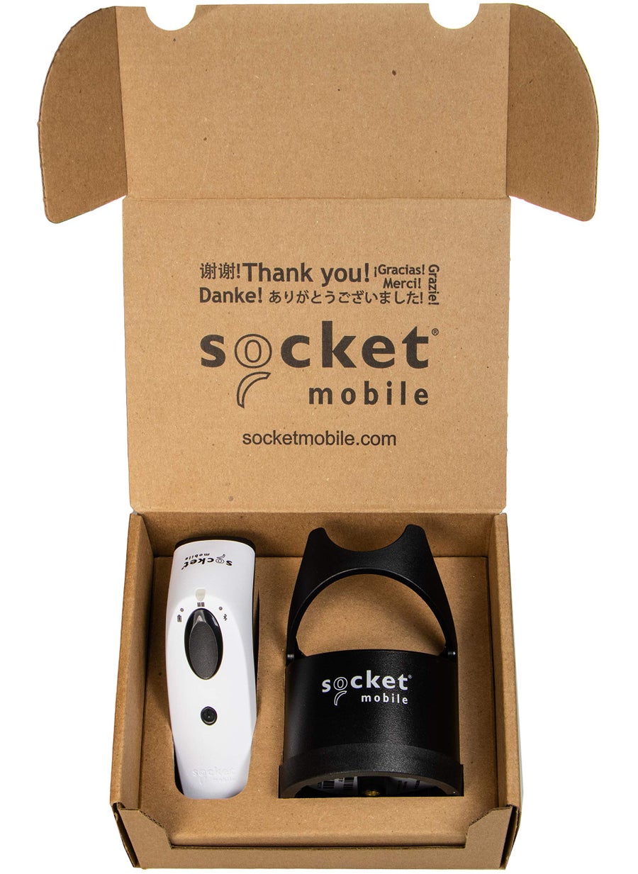 Socket Mobile SOCKET Scan S740, Universal Barcode Scanner, White & Black Dock (CX3447-1910)  - Image 3