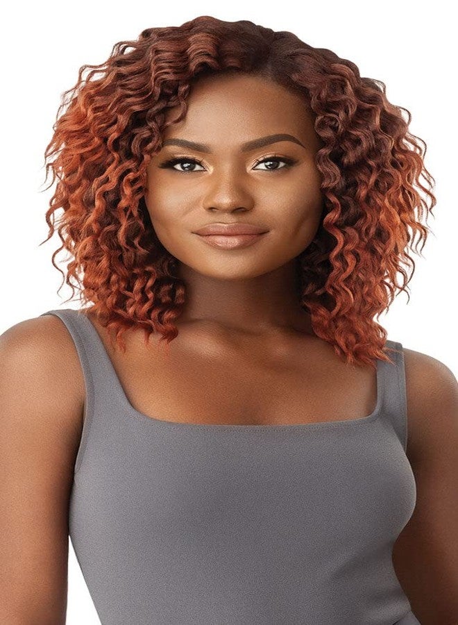 Outre Human Hair Purple Pack 3PCS WET and WAVY STYLE BEACH CURL (1) - Image 1