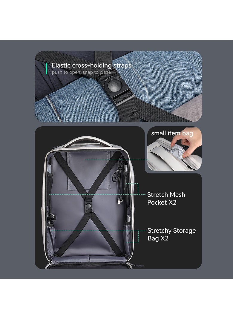 MARK RYDEN MARK RYDEN 9202 Large Capacity 17 inch laptop Business ,Travel,Daily Backpack  - Image 3