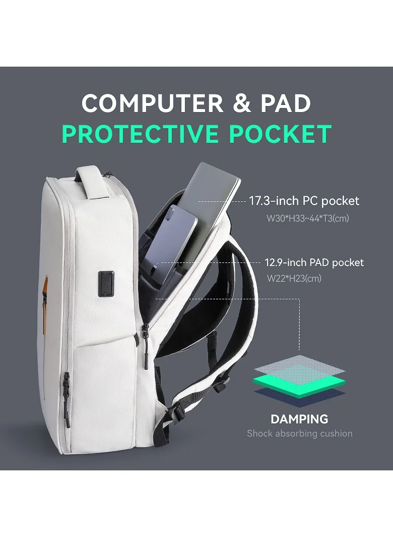 MARK RYDEN MARK RYDEN 9202 Large Capacity 17 inch laptop Business ,Travel,Daily Backpack
