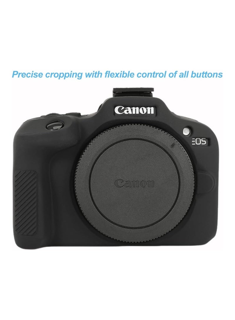 General Case for Canon EOS R100 camera, soft silicone case for skin with EOS R100 screen protector for Canon EOS R100 mirrorless camera silicone case  - Image 4