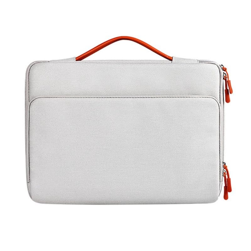 Skycare Laptop Sleeve Bag 14/16 inch for Laptop/Notebook/Tablet Compatible with MacBook Air/Pro, Dell, HP, Acer, Asus, Lenovo, Water Resistant with Top Handle Light Grey, 14-15.4 inch - Image 1