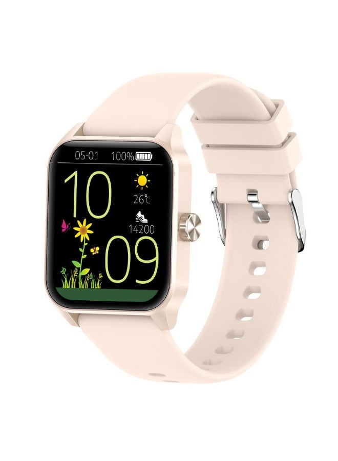 New square-screen Smart Watch for Men Women Compatible with call function, fitness tracker, heart rate and blood oxygen monitoring,  3D dynamic watch face. with iPhone Samsung Android Phone 1.85 inch Full Touch Screen  Bluetooh Fitness Tracker - Image 1