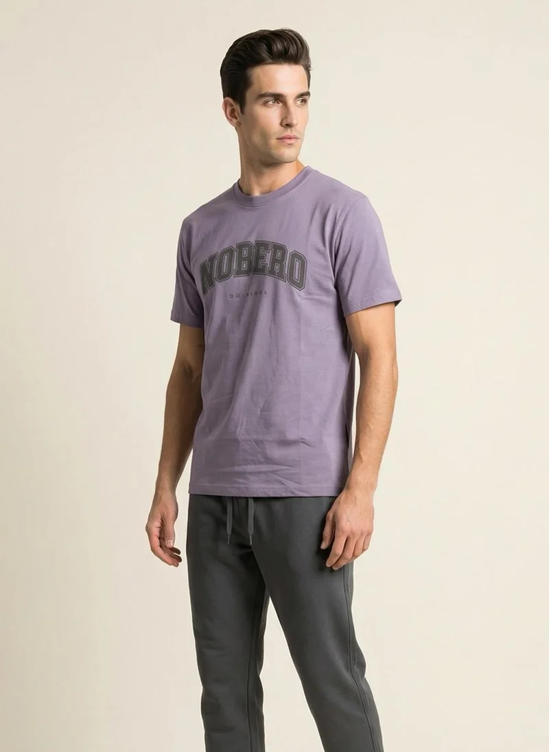 NOBERO Lavender Nobero Regular Fit Co-ord Set for Men for Men | Best Price UAE