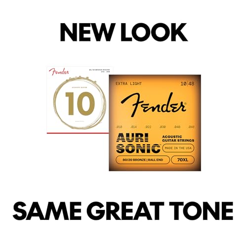 Fender Acoustic Guitar String 80/20 Bronze .010-.048 70XL 730070402 - Image 4