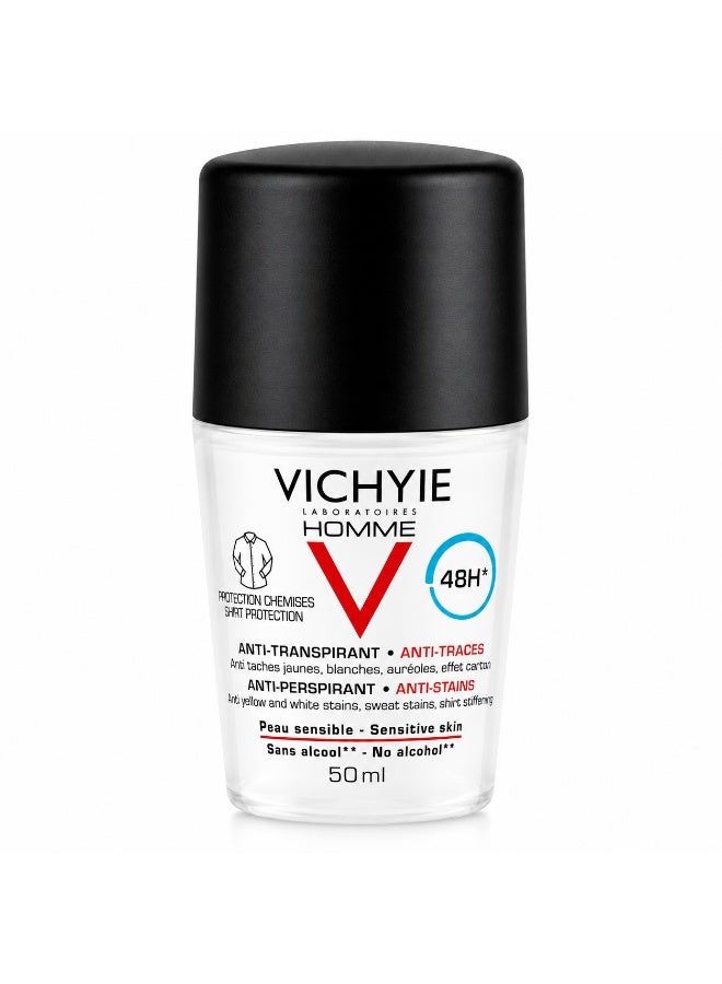 VICHYIE 48HR Anti-Stain Deodorant Roll-On – 50ml