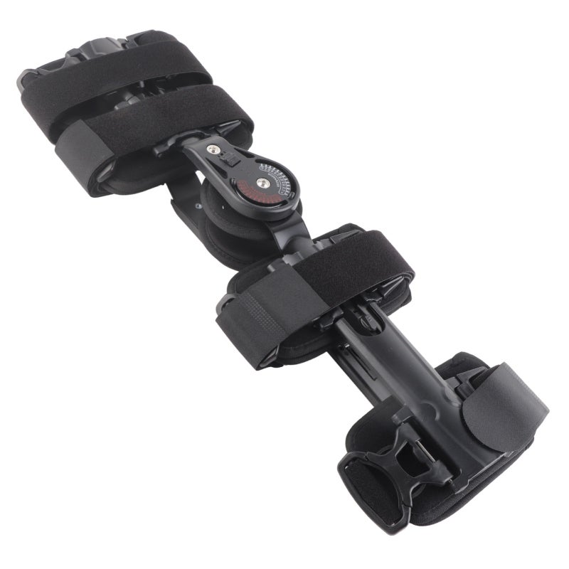 Adjustable Hinged Knee Brace 0 To 120 Degree Angle - Comfortable Wear Knee Stabilizer Brace for Sports Recovery Athletes Pain Relief - Image 2