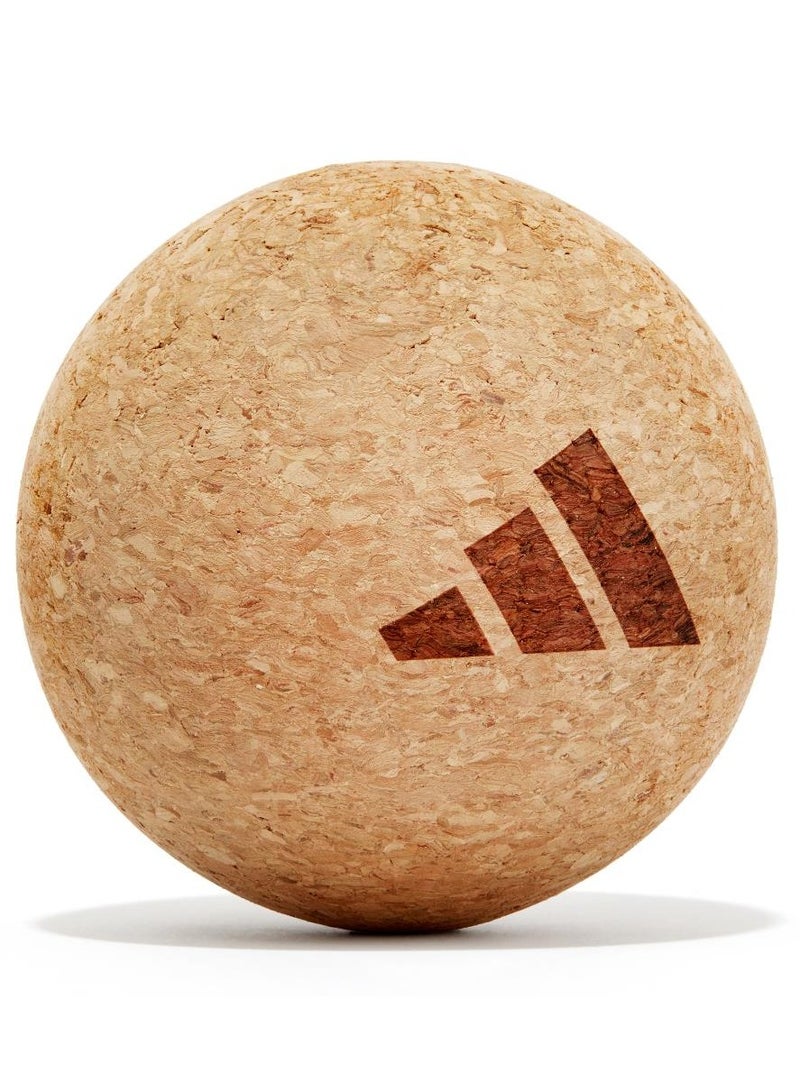 Adidas Cork Massage Ball – Eco-Friendly Muscle Recovery Tool for Deep Tissue Pain Relief & Mobility - Image 1