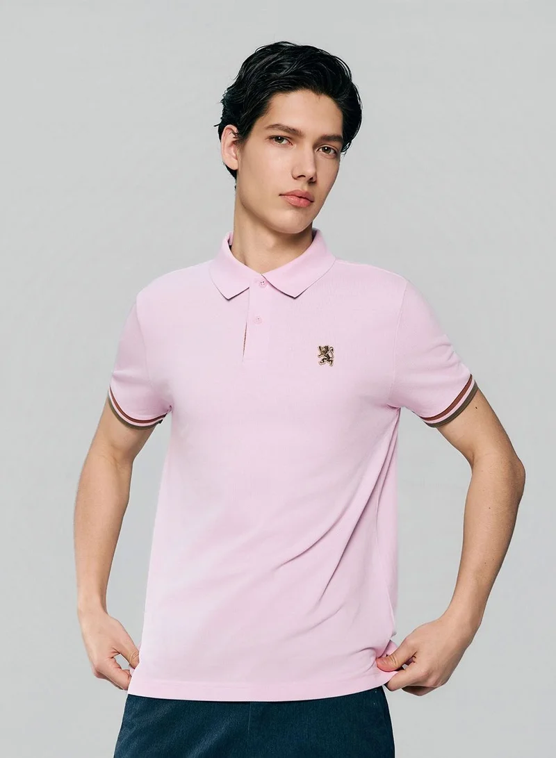 GIORDANO Men's Slim Fit Performance Pique Polo