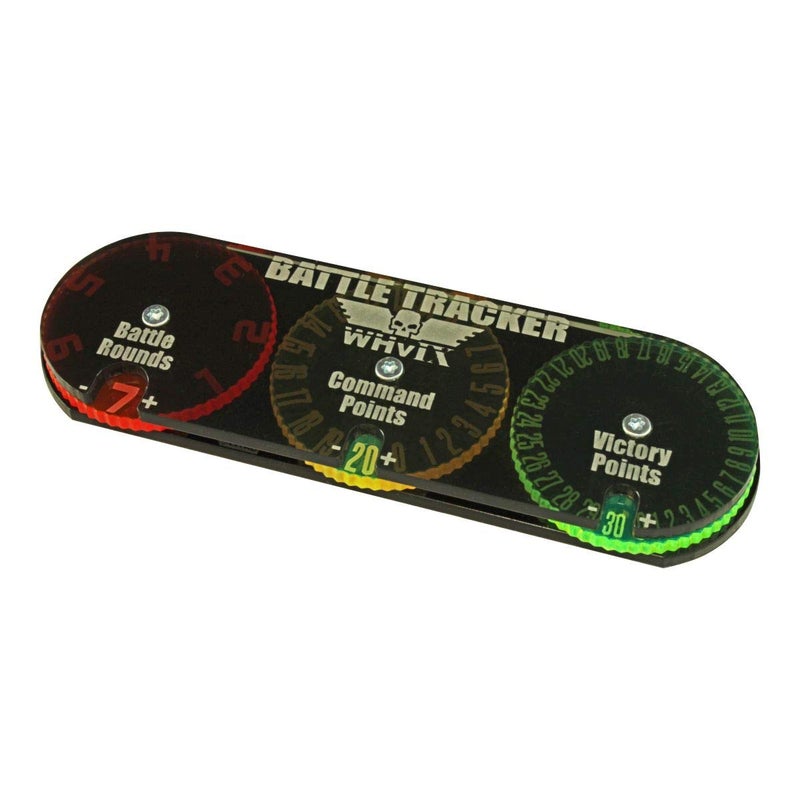 LITKO Battle Tracker Compatible with Warhammer 40K 9th Edition Command Victory Points Battle Round Objective - Image 3