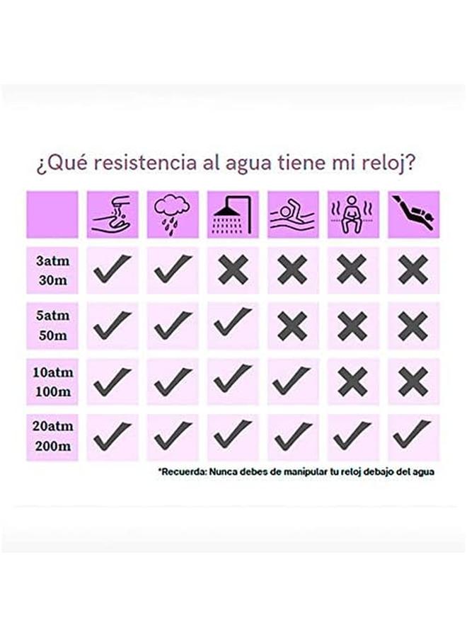 ناين ويست ساعة سوار شبكي للنساء - Image 4