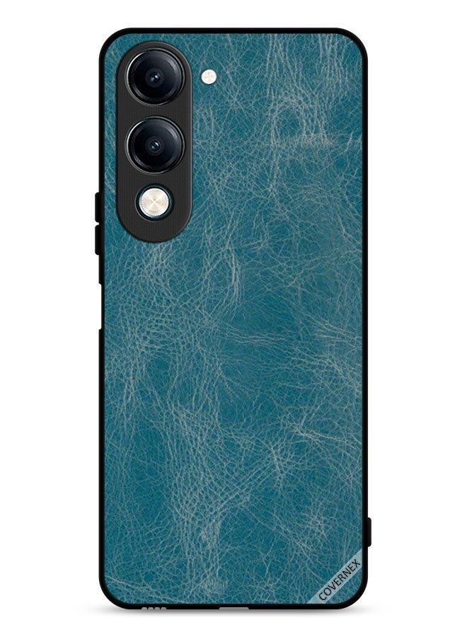 Covernex vivo Y04 Protective Case Cover Vintage Leather Pattern - Image 1