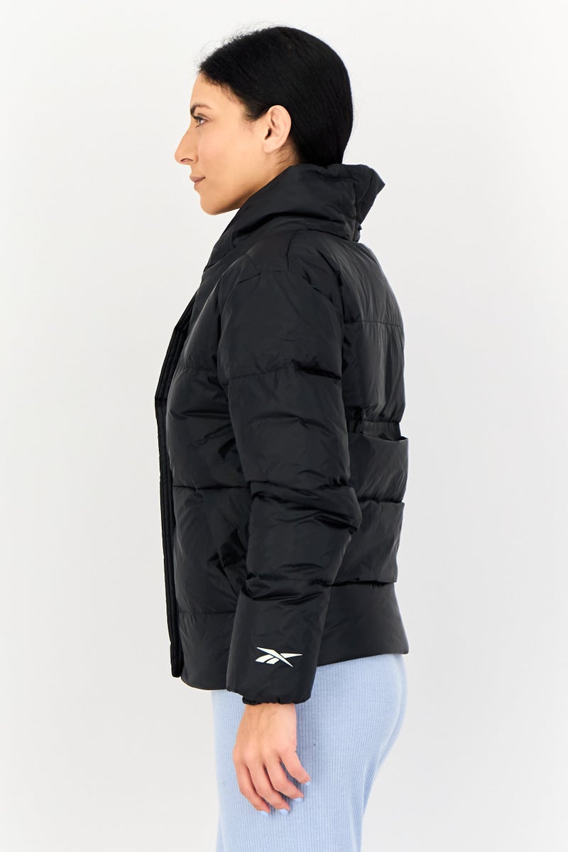 Reebok Women Sportswear Fit Outdoor Jacket, Black - Image 3