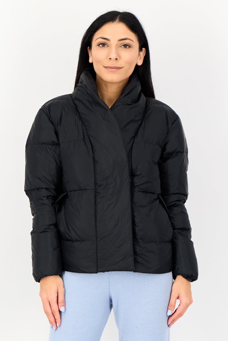 Reebok Women Sportswear Fit Outdoor Jacket, Black - Image 1
