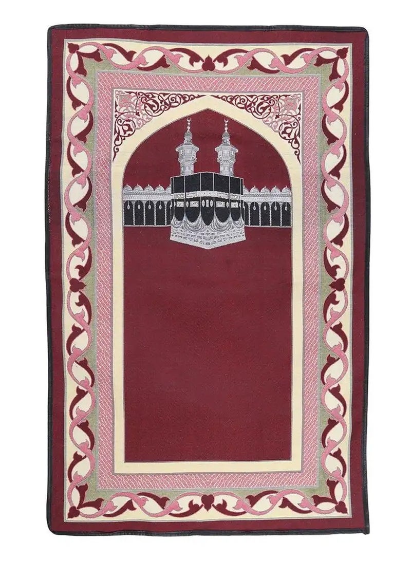 Manasek Reds Prayer Mat With Bag - Image 1