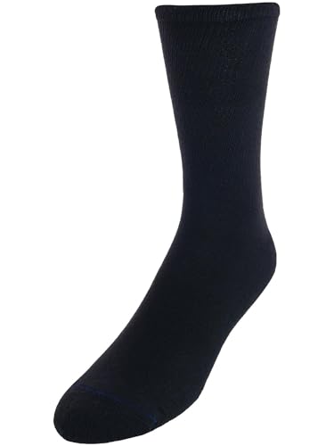 Dr. Scholl's Men's Big and Tall Diabetic & Circulatory Crew Work Socks (4 Pairs) - Image 4