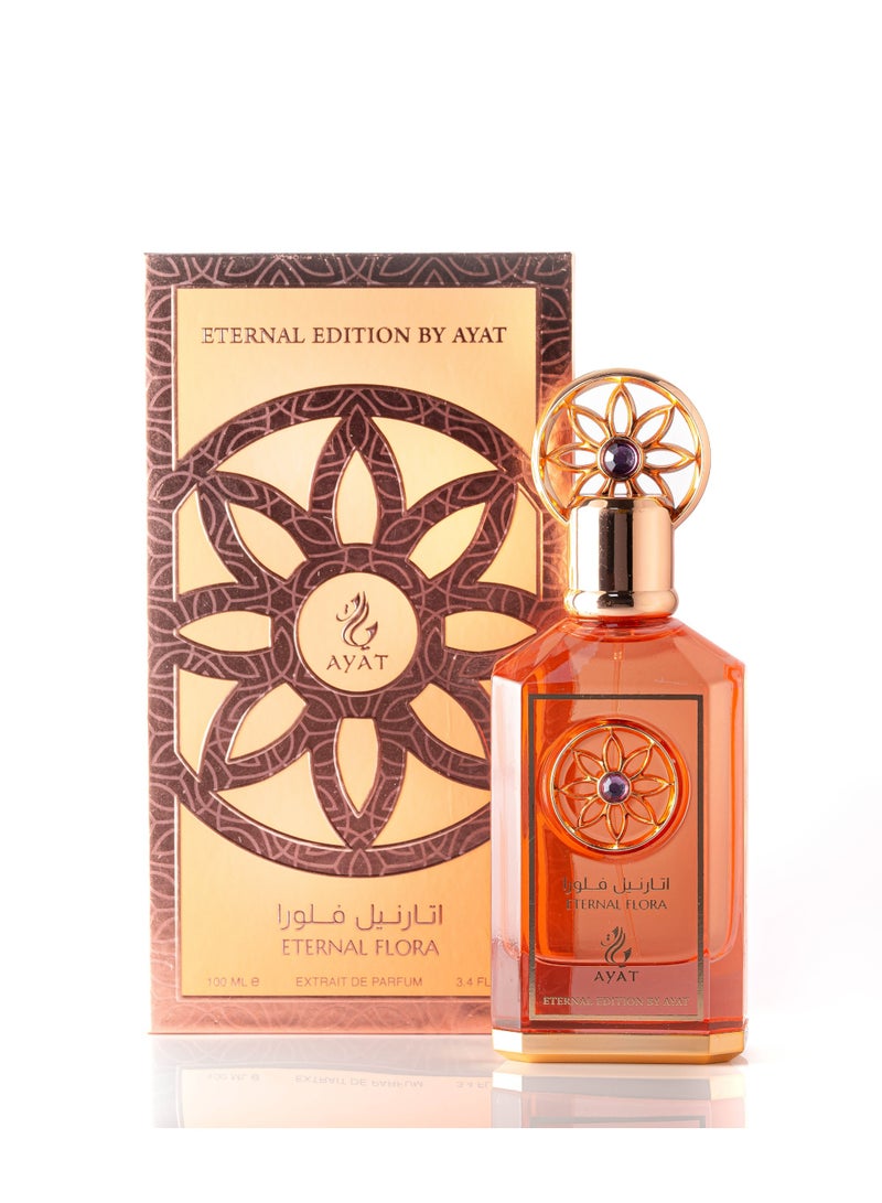 Ayat Perfumes Eternal Flora Eau de Parfum 100ml – Rose, Peony, Jasmine & Musk – Long Lasting Unisex Arabian Perfume - Image 2