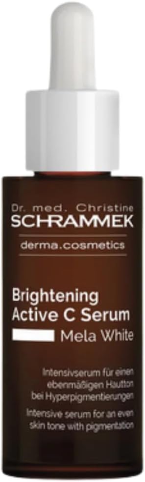 Brightening Active C Serum 10 fl oz Skincare for Pigmentation Uneven Skin Tone Double Vitamin C Azelaic Derivative Niacinamide No Parabens Face Serum Dr Schrammek