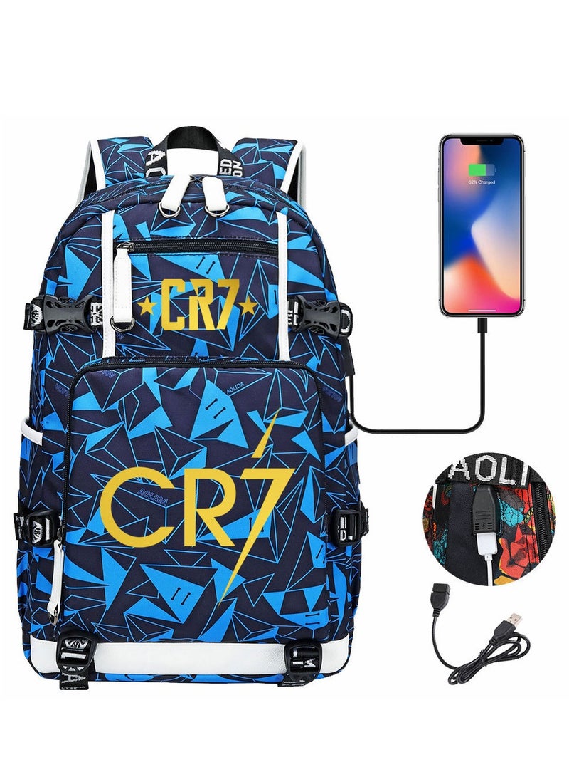 CR7 New Printed Backpack 