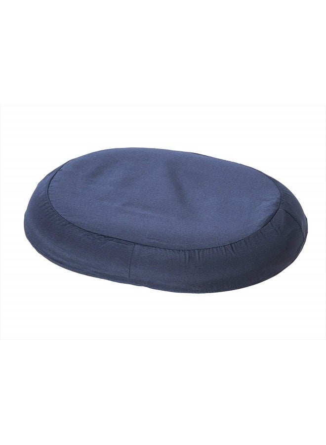 Essential Medical Supply Molded Donut/Ring Cushion, 16 Inch Navy - Image 1