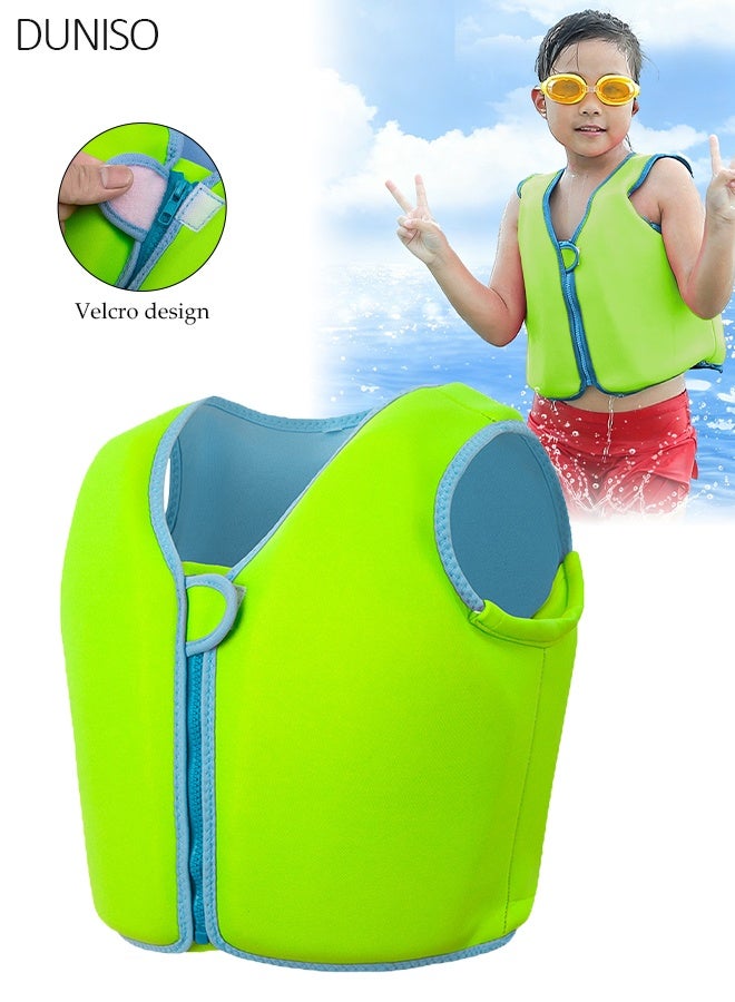 DUNISO Kids Swim Vest, Neoprene Floatation Jacket for Toddlers, Adjustable Buoyancy Life Jacket for 35-50 lbs Children - Image 1