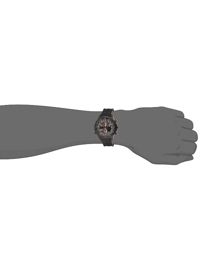 سيتيزن Men's Stainless Steel with Black Ion Plating Mesh Promaster Watch JY8037-50E - 47.1 mm