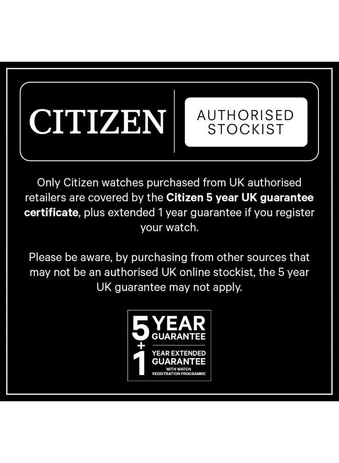 CITIZEN Stainless Steel with Black Ion Plating Mesh Analog Watch JY8037-50E - 47.1 mm - Image 5
