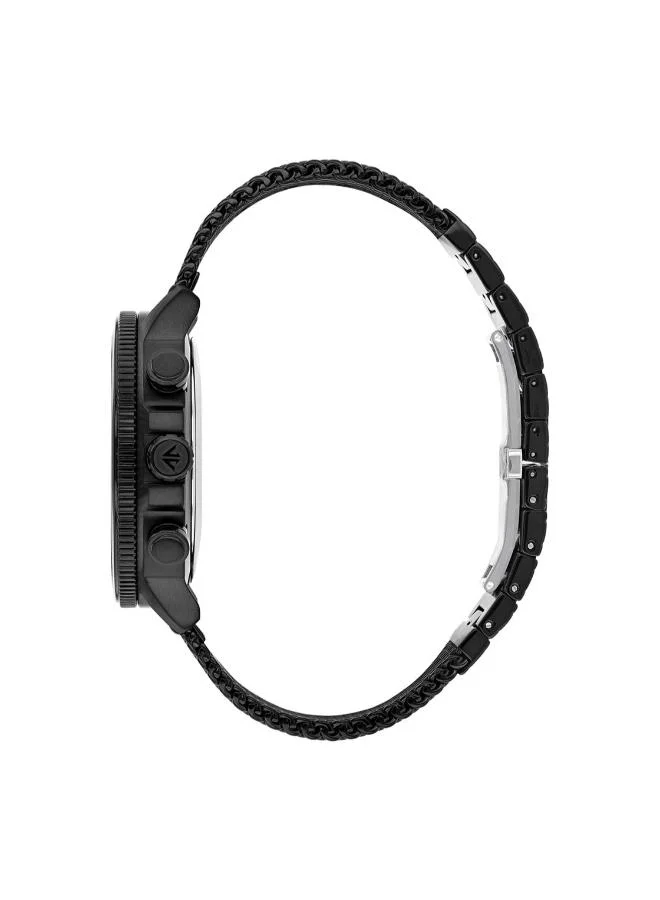 سيتيزن Men's Stainless Steel with Black Ion Plating Mesh Promaster Watch JY8037-50E - 47.1 mm