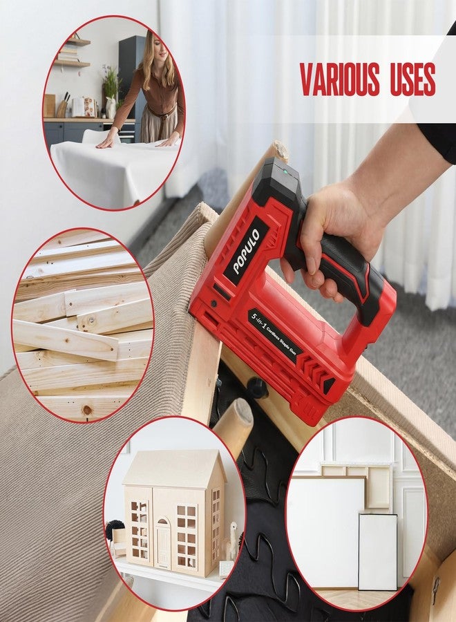 POPULO 4V Brad nailer stapler 5 in 1 - Image 4