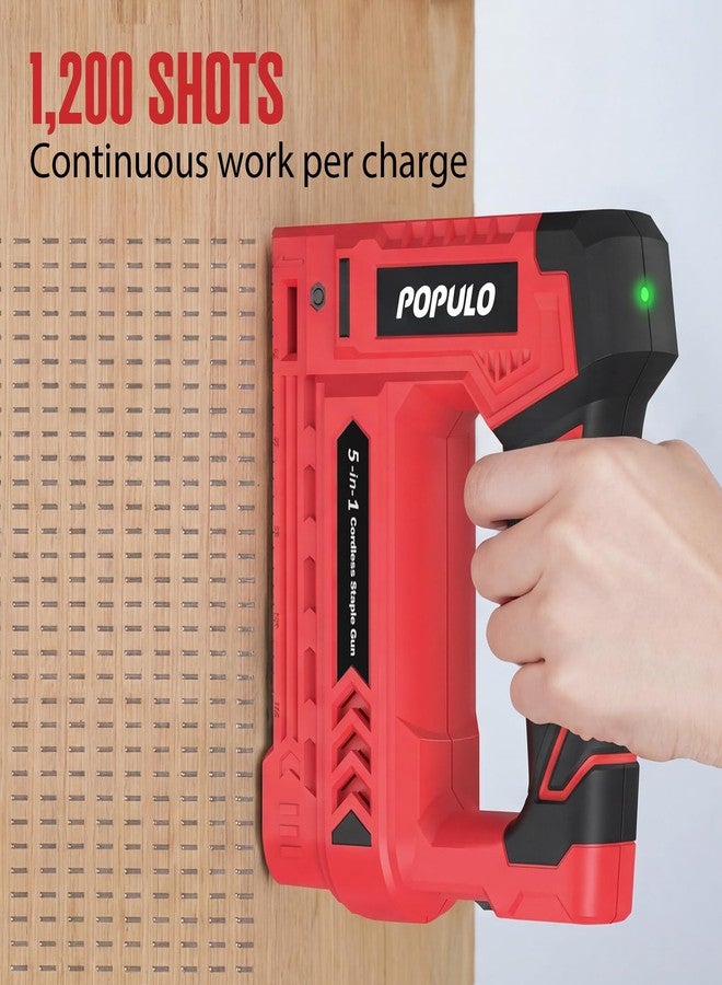 POPULO 4V Brad nailer stapler 5 in 1 - Image 3