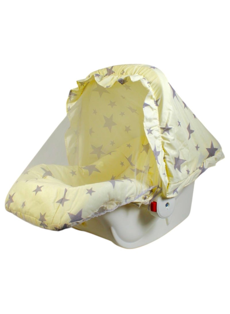 صندوق العاب كرسي هزاز لسرير الأطفال المحمول من كاريير يتحول إلى كرسي تغذية - Image 1