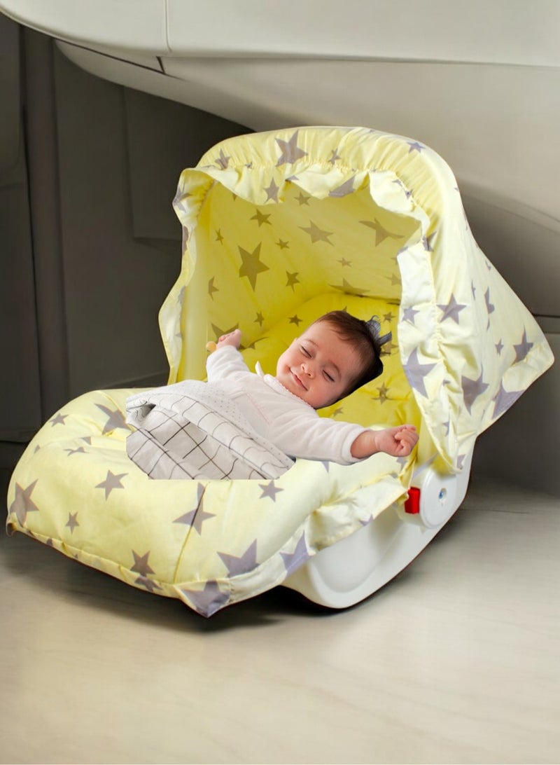 صندوق العاب كرسي هزاز لسرير الأطفال المحمول من كاريير يتحول إلى كرسي تغذية - Image 2