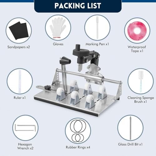 Kartols Upgraded Glass Bottle Cutter kit Wine Bottle Cutter Glass Bottle Cutter Set Glass Bottle Cutter for All Shapes Bottle Cutter Glass Cutter kit Round and Square Wine Bottle Cutter Tools Bottle DIY - Image 3