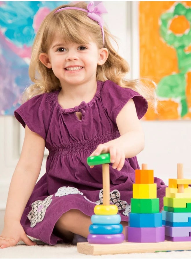 Curious Cub Logical Stacker 3D Puzzle - Image 2