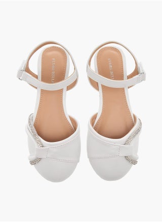 Girls Embellished Strap Sandals with Hook and Loop Closure - pzsku/Z3934185EFC7EC42E7852Z/45/_/1738592327/5ecd2f2f-943a-4e7b-bcf1-b219b7717d18