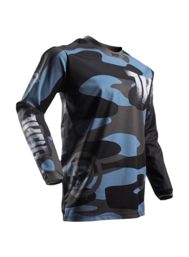 Nariele Men's Outdoor Cycling Suit Off-road Road Mountain Bike Cycling Tops - Image 1
