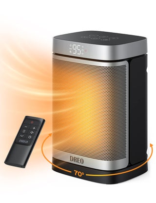 Dreo Space Heater 1500W Portable Electric Heaters for Indoor Use PTC Ceramic Heater for Office with Remote Thermostat 70Oscillation 12H Timer 5 Modes Safe Quiet Room Heater for Bedroom - pzsku/Z39343B04289698873884Z/45/1749490843/12687005-d936-423b-b471-2982525d1be9