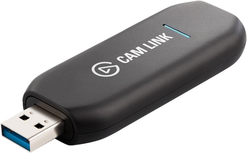 elgato كام لينك 4K – بطاقة التقاط خارجية لكاميرات DSLR وكاميرات الفيديو، كاميرا الحركة ككاميرا ويب، اجتمع/بث/سجل بدقة 1080p60 أو 4K30/4K60، اتصال سهل لـ OBS/Zoom/Discord – HDMI إلى USB 3.0، PC/Mac/iPad - Image 1