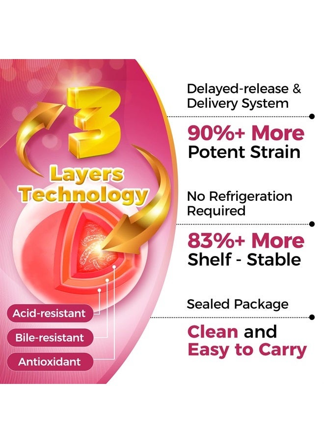 ZEBORA Probiotics-for-Women 100-Billion-CFUs with Prebiotics, D-Mannose & Cranberry for Digestive, Immune, Feminine UT Health Support, Ultimate Probiotic Women's Care, Soy & Gluten Free, 45 Packets - Image 2