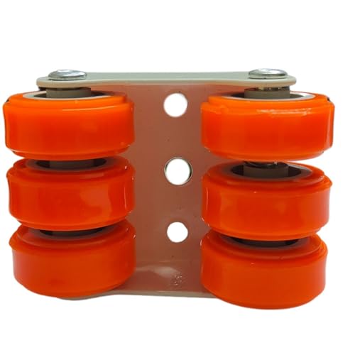 Shahn 4 x 6 - Wheels for Heavy Furniture - Caster Wheel Set for Trolley - Heavy Duty Wheels with Low Friction Bearing, Noise Reduction - Supports Up to 300kg - Image 4