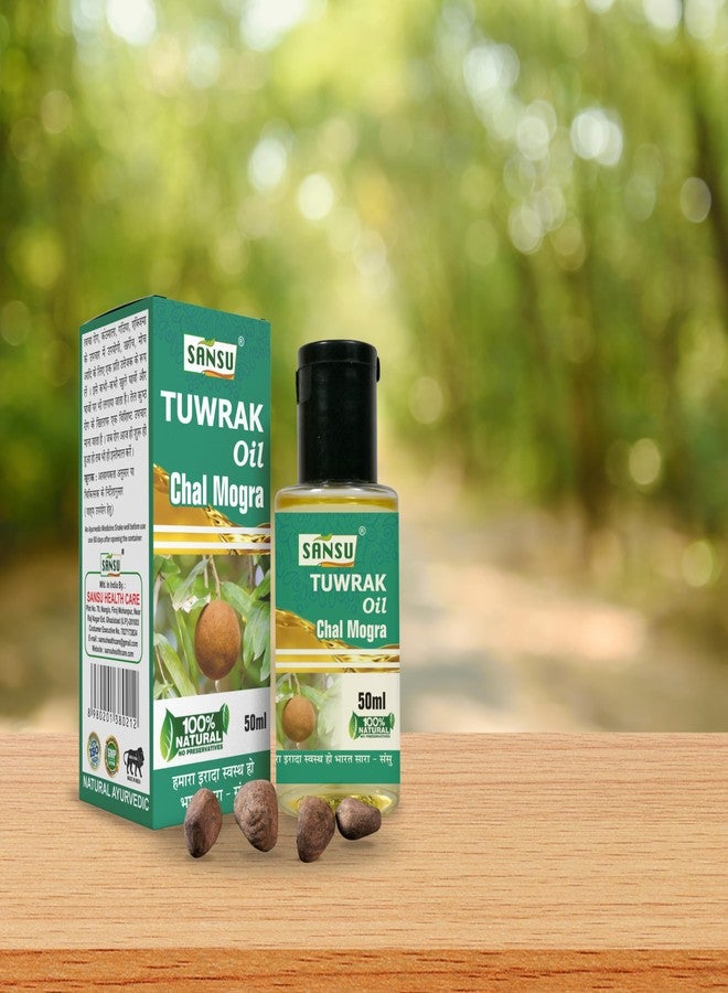 Sansu Tubrak Oil (Chalmogra Oil) 50ml (Pack of 3) | Ayurvedic. - Image 4